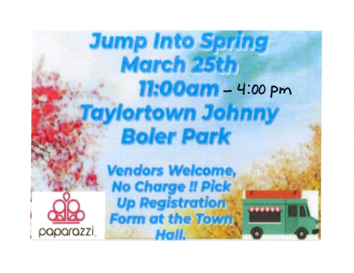 Jump Into Spring flyer
